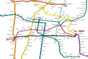  Das Metrosystem von Mexico City ist eines der größten der Erde 