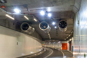  38.3 million Swiss francs (around 35 million euros) was invested in the Küblis Tunnel’s safety installations. The systems that were installed correspond to the latest state of the art | 