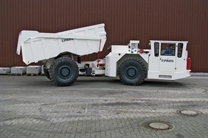  The new PMKT 10000 S dumper with explosion-proof protection(Photo: Paus) 