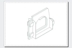  ACO Tiefbau devised the watertight expansion joint element (see also the upper image on page 20)  to ensure that the connections of the drainage channels with each other and with the neighbouring components remain flexible and nonetheless impervious to liquid 