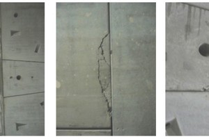  1)	Damage to the segmental lining | 