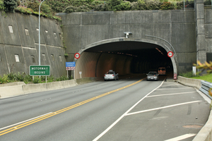  New Zealand Terrace Tunnel portal 