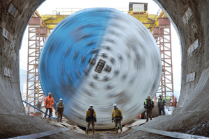  <div class="bildtext_en">Ready for startup: the TBM for the Kargı Hydroelectric project</div> 