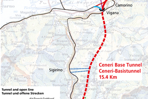  3	Linienführung NEAT und Ceneri-Basistunnel (2) 