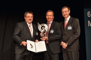  Awarding the 2011 STUVA Prize (from l. to r.): Prof. Martin Ziegler, STUVA Inc. board chairman, Kjell-Ake Averstad, Trafikverket, project manager Citybanan Stockholm, Dr.-Ing. Roland Leucker, CEO STUVA Inc. 