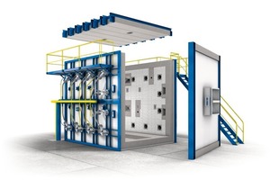  2  Fire test furnace with 9 MW rating 