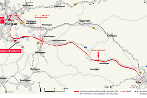  1)	Overview of the part-projects “Stuttgart 21” and “New Wendlingen–Ulm Rail Route” | 