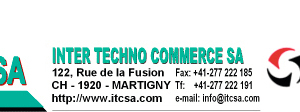  International:ITC SA, Rue de la Fusion 122, 1920 Martigny/CH 