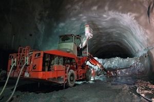  5 Ausbruch der Caverna Operativa West: Anker im Profilwechsel der Einspurröhre 