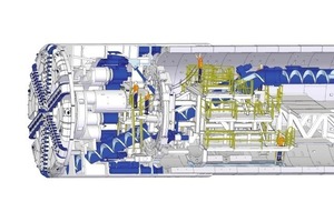  Screw conveyor designs, such as two-stage, ribbon-type screws for ingesting boulders, allow EPB TBMs to excavate in difficult mixed ground conditions 