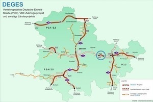  Verkehrsprojekte Deutsche Einheit Straße, Zubringerprojekte und sonstige LänderprojekteDeutsche Einheit Straße Traffic Projects: feeder projects and other regional projects 