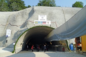  Tunnel start-up ceremony on July 19, 2013 