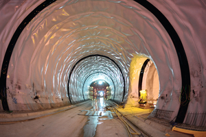  2	Abdichtungsarbeiten im Albabstiegstunnel, NBS Wendlingen–Ulm  