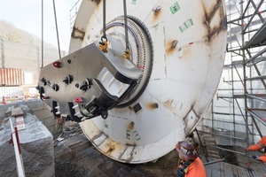  Assembly of the cutting wheel 