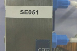  2&nbsp; Different sensors in multi-channel measurement systems, from left: water level gauge sensor, displacement transducer, temperature gauge 