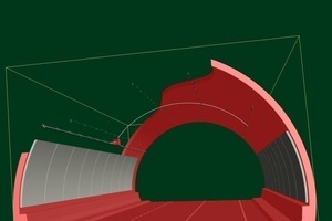  3D model of tunnel and section pipe design [8] 