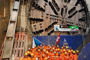  Breakthrough at Weinberg Tunnel on 22nd November 2011 