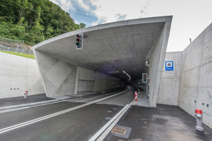  Das Westportal des Küblisertunnels bei Dalvazza | 