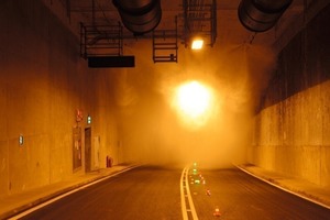  Commissioning the test of FFFS in the new Tyne Tunnel in February 2011 [8] 