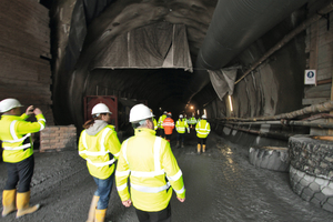  Exkursion zum Wolf Zufahrtstunnel 