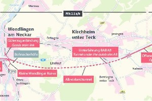  1	Überblick PFA 2.1 Albvorland 