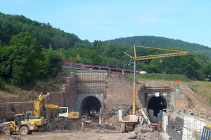  2	East portal of the Metzberg Tunnel 